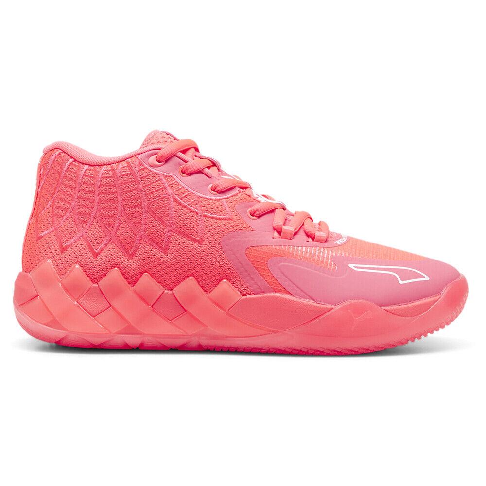 Puma Mb.01 Breast Cancer Awareness Basketball Mens Pink Sneakers Athletic Sho