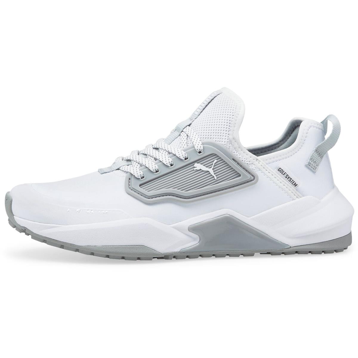 Puma Gs.one Golf Shoes 195405-01 - Puma White/high Rise Men`s - White