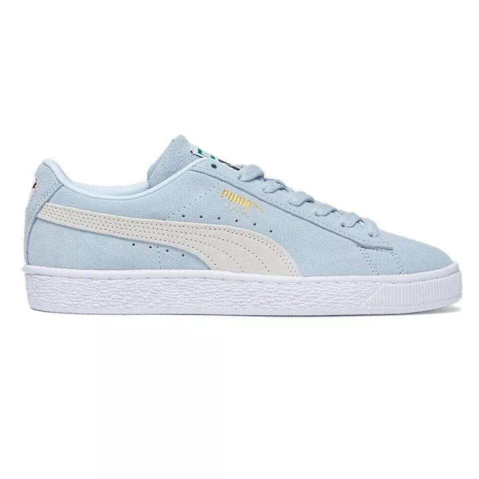 Puma Suede Classic Xxi 381410-85 Sneakers Women`s Icy Blue Comfort Casual NR8209 - Blue