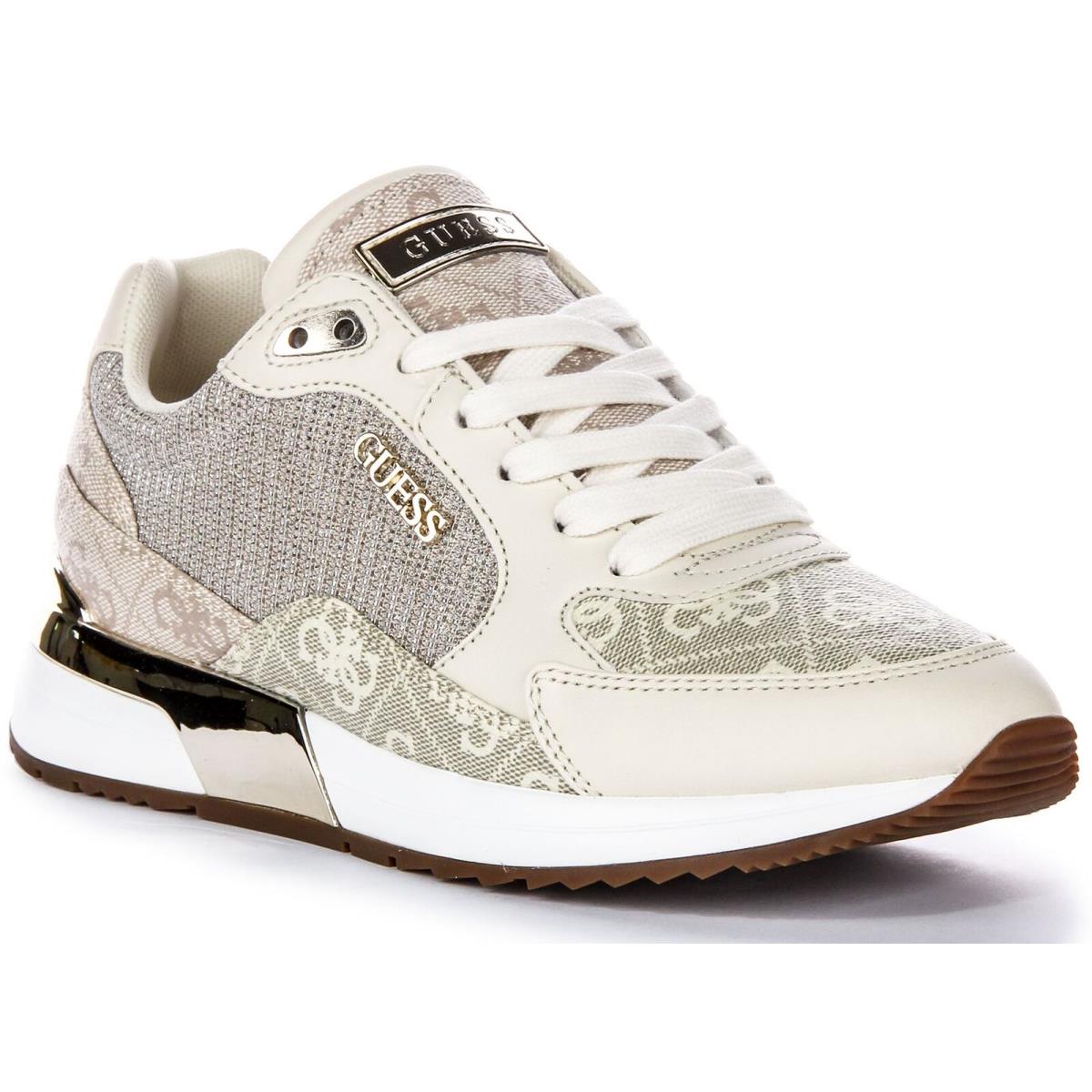 Guess Fljmoxfab12 Moxea10 Peony Womens Sneakers Cream US 5 - 11 CREAM