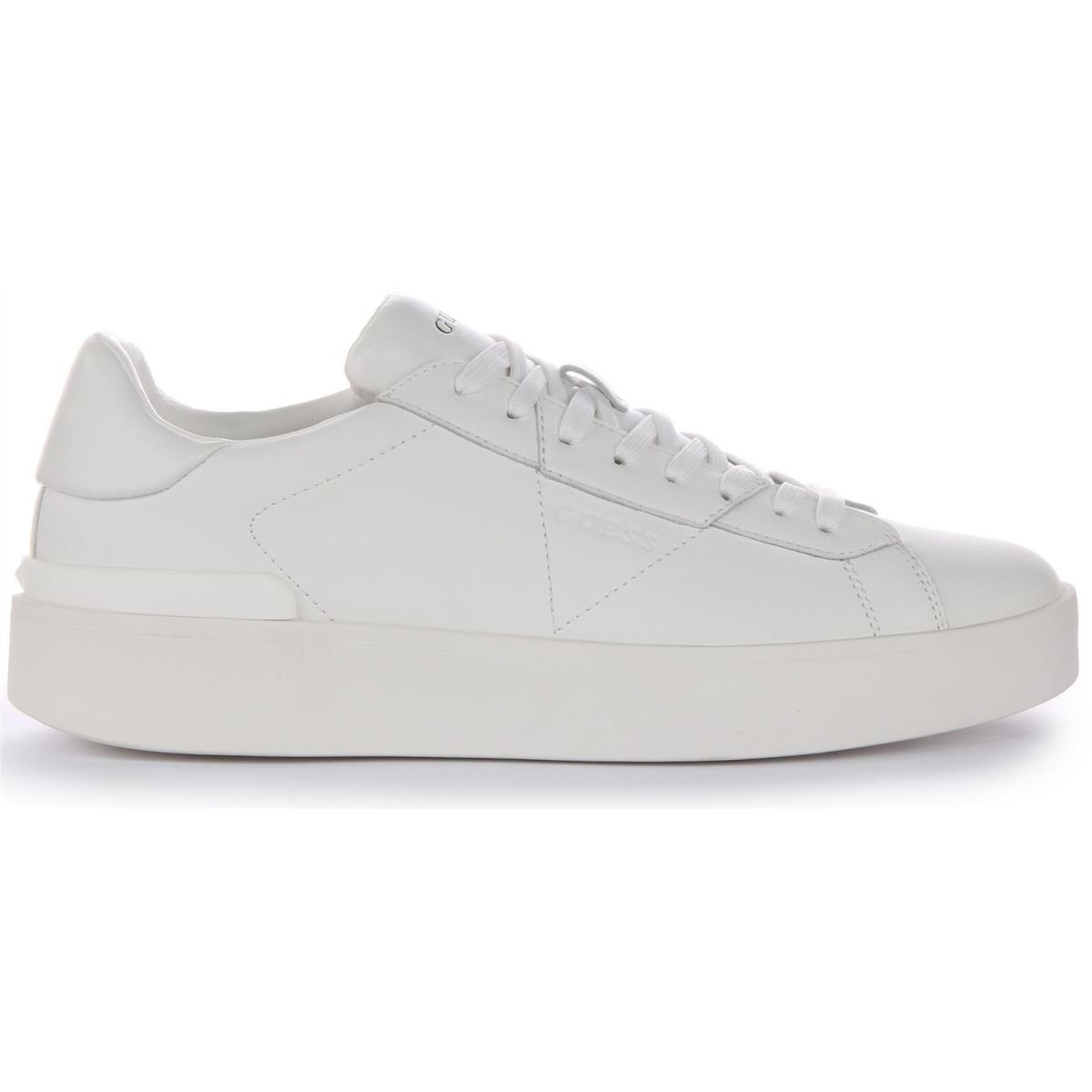 Guess Fm8Patlea12 Mens Sneakers White Size US 6 - 13