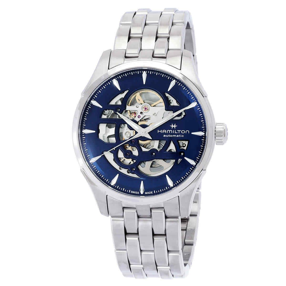 Hamilton Jazzmaster Skeleton Automatic Blue Dial Men`s Watch H42535141