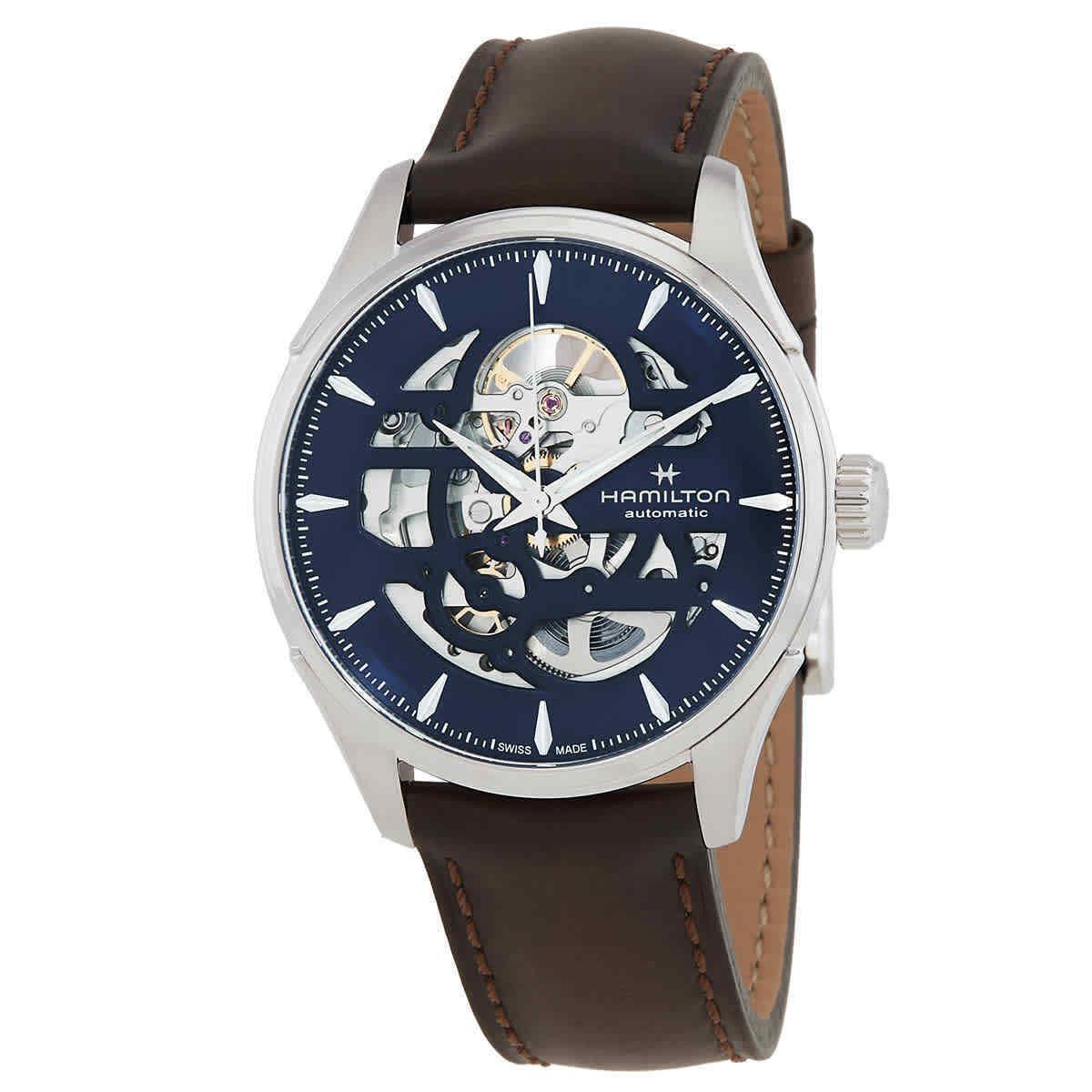 Hamilton Jazzmaster Skeleton Automatic Blue Dial Men`s Watch H42535541