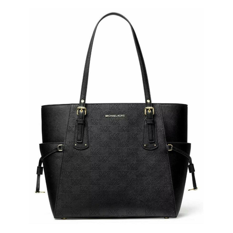 Michael Kors Signature Voyager East West Tote Black