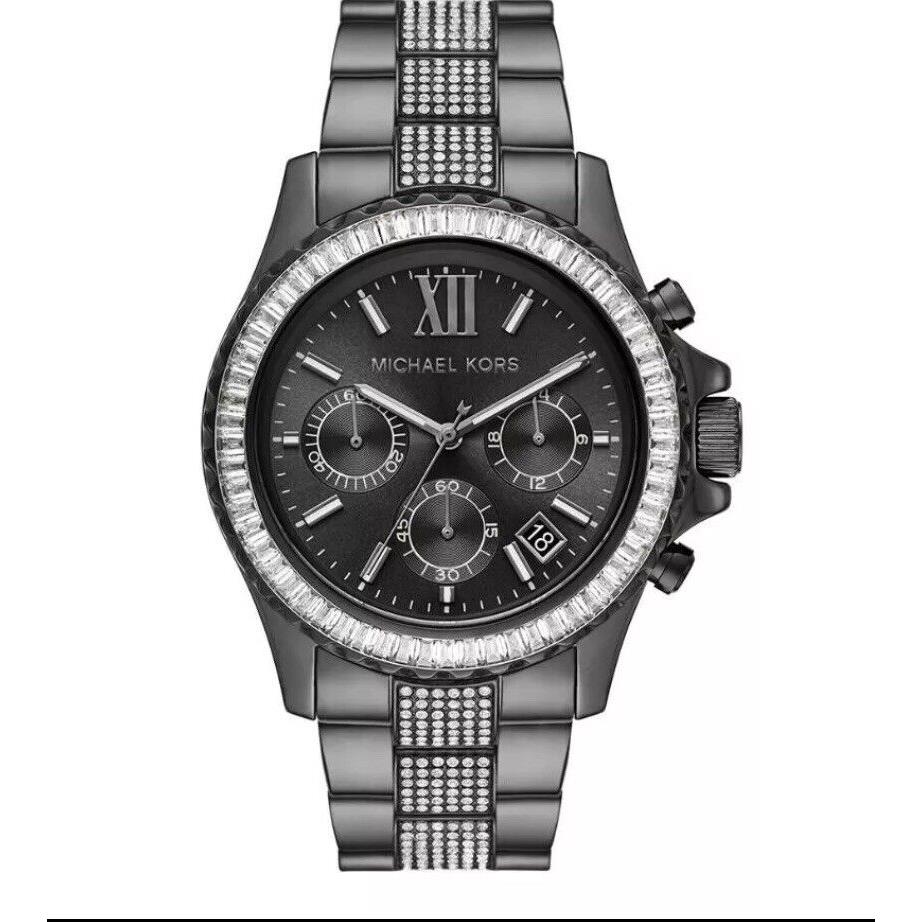 Michael Kors Everest Chronograph Gunmetal-tone Stainless Steel Watch MK6974