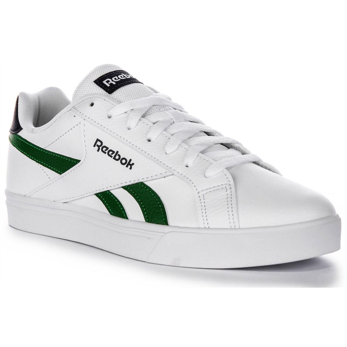 Reebok Royal Complete 3.0 Low Heel Tab Mens Sneakers White Green US 6 - 13 - WHITE GREEN