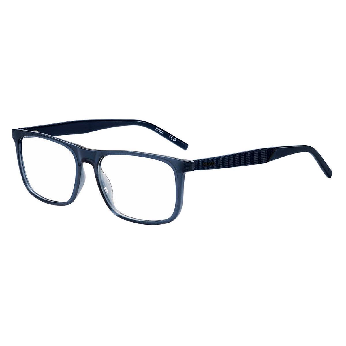 Hugo Boss HG 1307 Men Eyeglasses Blue 55mm - Frame: Blue, Lens: Demo