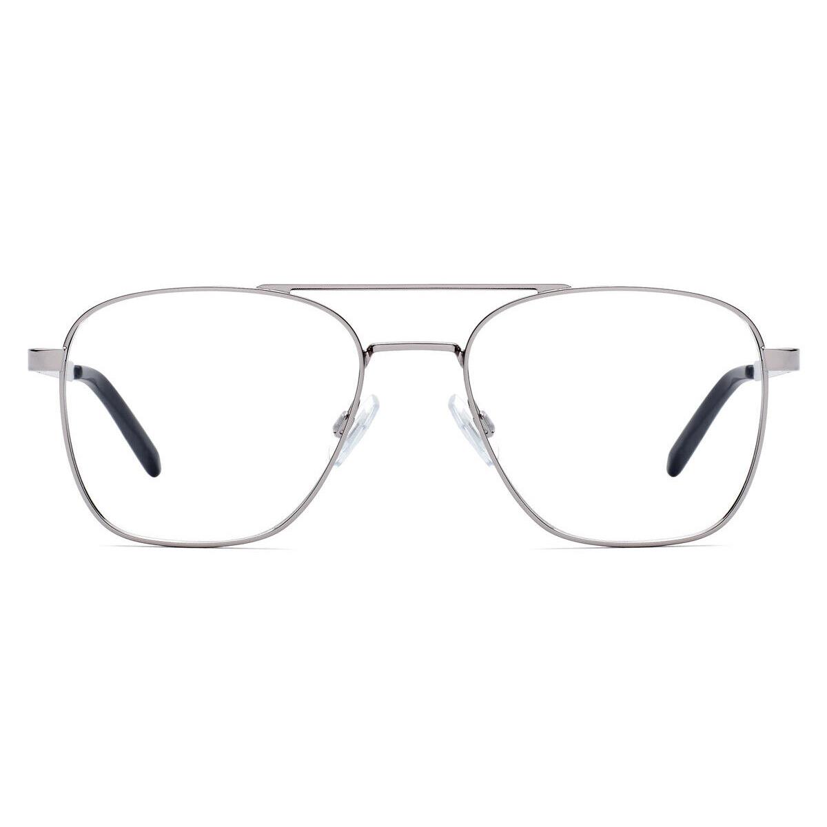 Hugo Boss 1034 Eyeglasses Men 06LB Ruthenium Square 55mm - Frame: 06LB Ruthenium, Lens: Demo, Code: 06LB