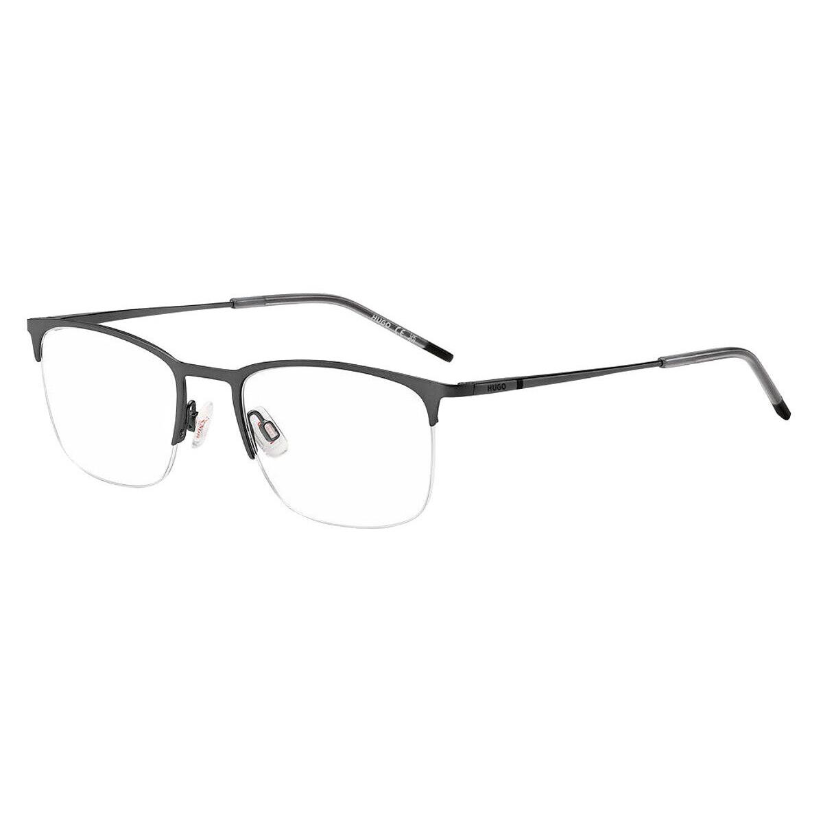 Hugo Boss HG 1291 Men Eyeglasses Matte Dark Ruthenium 53mm - Frame: Matte Dark Ruthenium, Lens: Demo