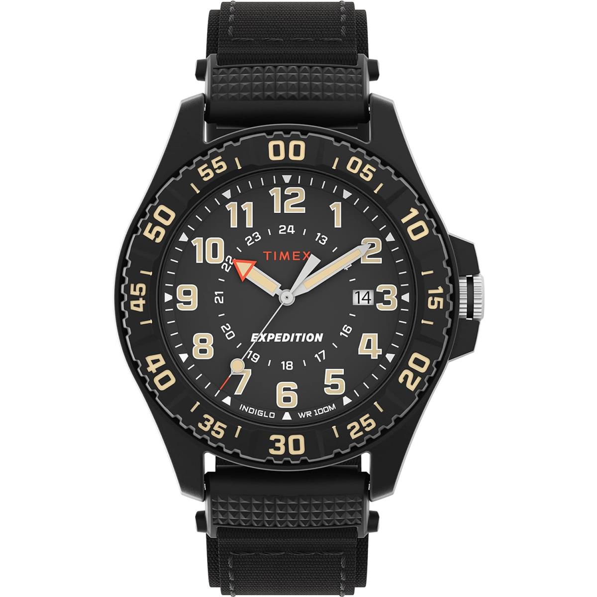 Timex Men`s Camper 42mm Wristwatch Orange