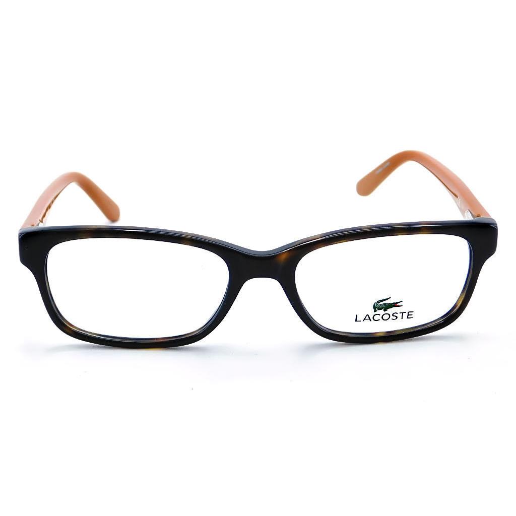 Lacoste Eyeglasses L3606 214 - Havana / Clear Demo Lens