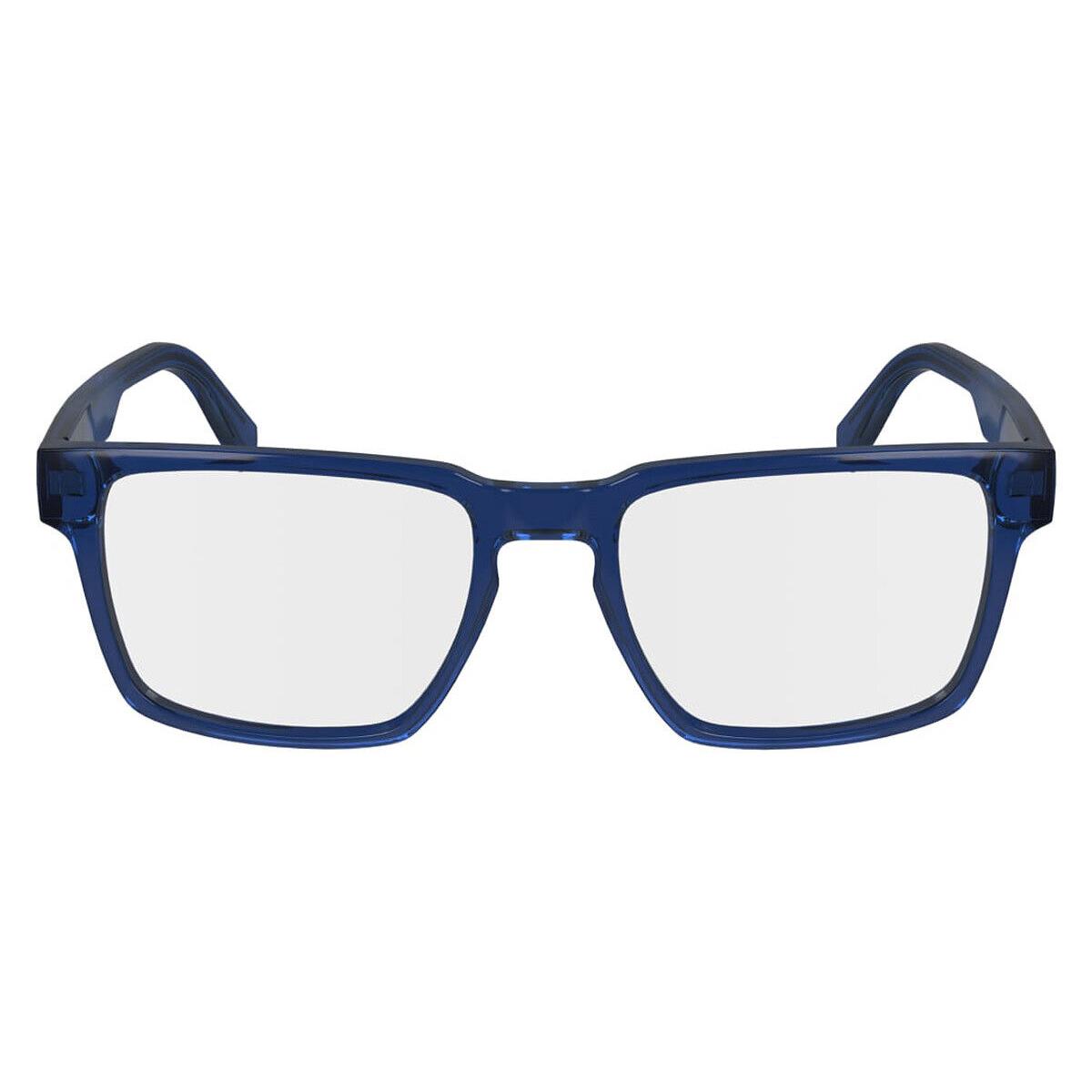 Lacoste L2948 Eyeglasses Men Transparent Blue 53mm