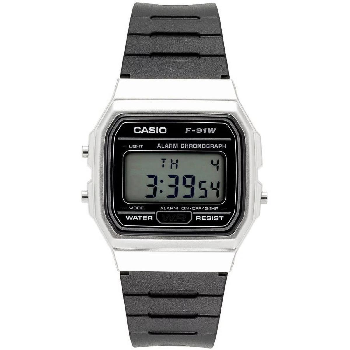 Casio Men`s Digital Sport Watch Black Resin Gold Case