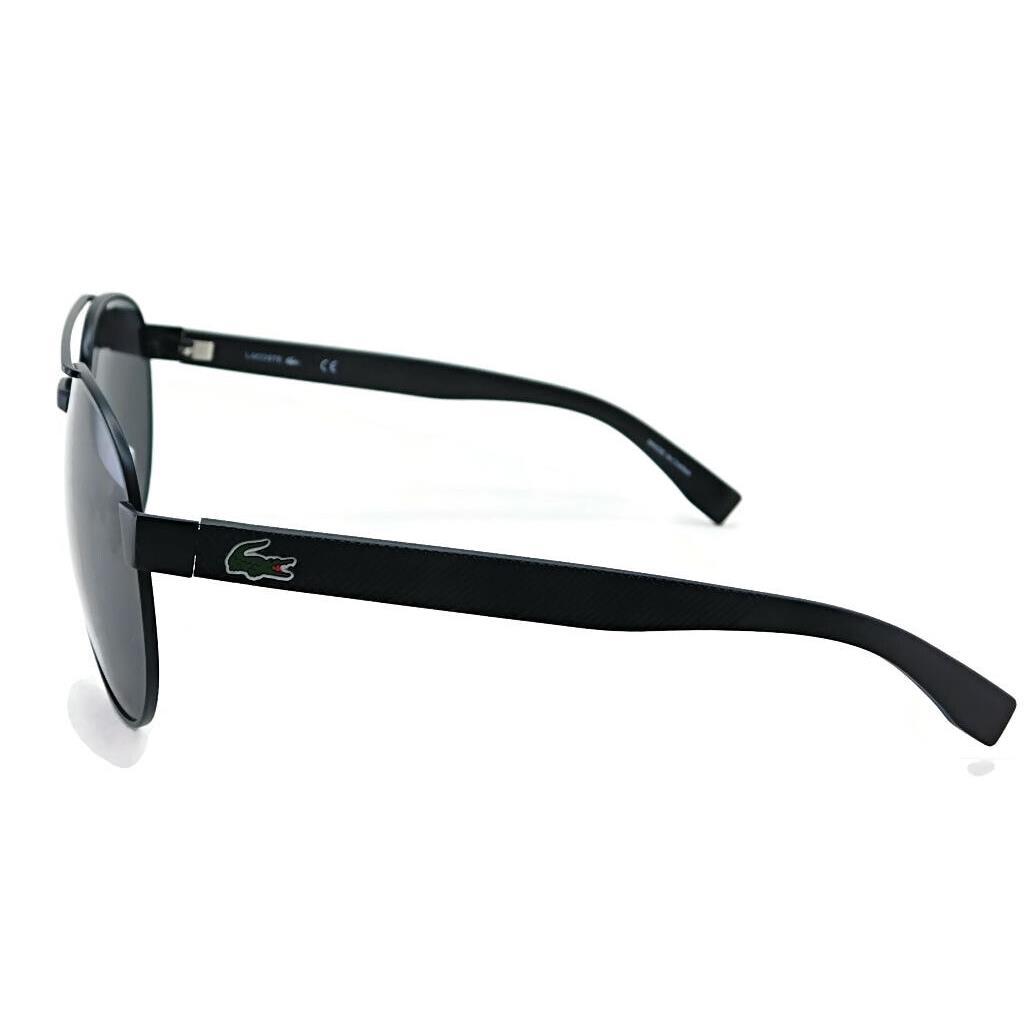 Lacoste Sunglasses L185S 001 Matte Black / Gray 60mm Lens