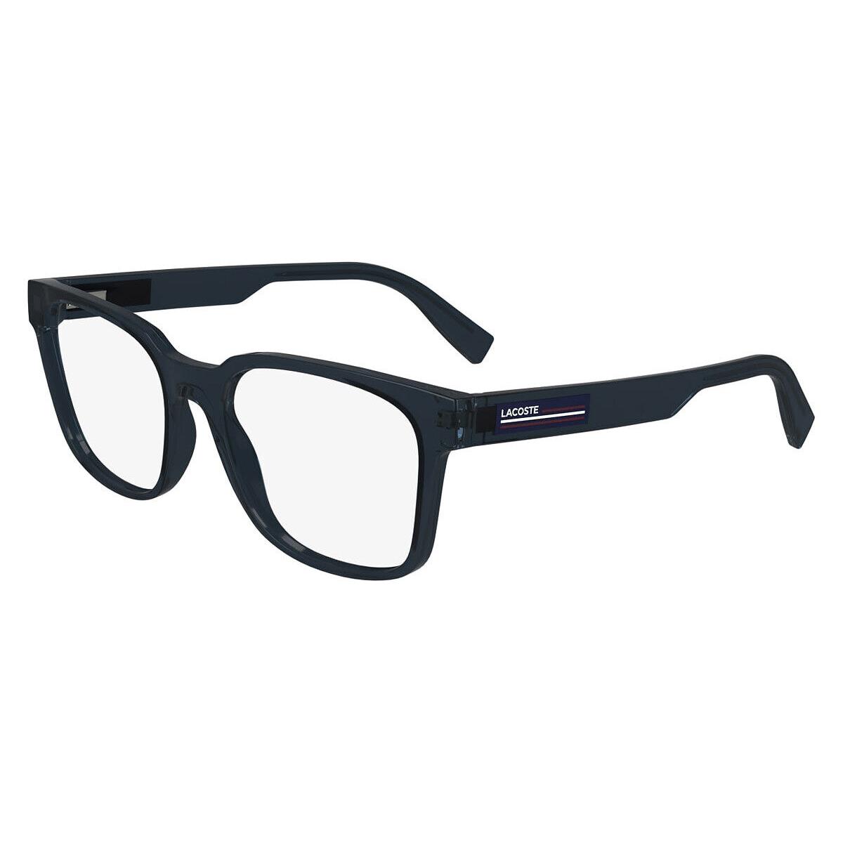 Lacoste L2947 Eyeglasses Men Transparent Blue 54mm