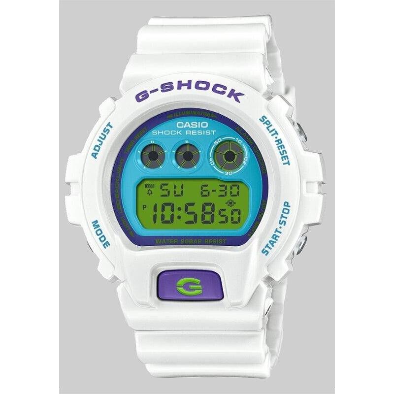 Casio G-shock Watch Crazy Colors 2024 DW6900RCS-7 Men`s White