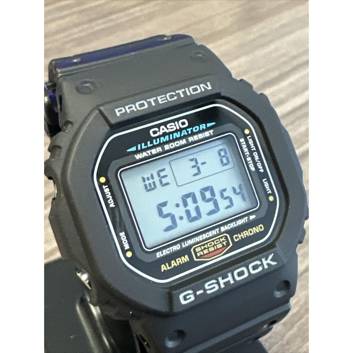 Casio G-shock DW-5600E-1V Digital Mens Watch 200M WR DW-5600E