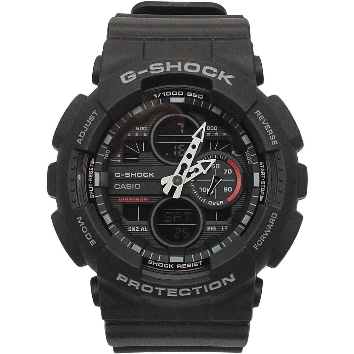 Casio G-shock GA140-1A1 90s Stereo Dial Analog-digital 200m Men`s Watch