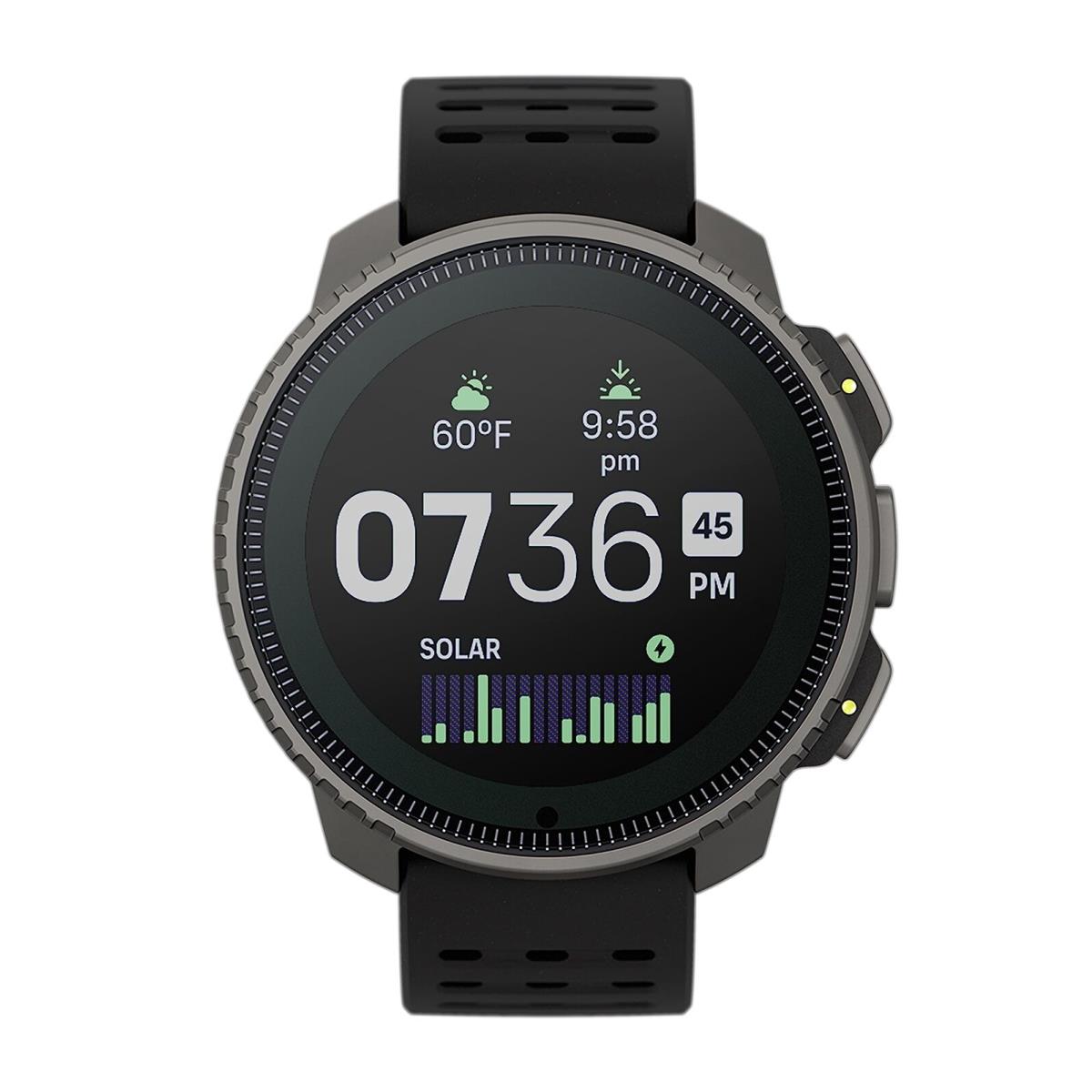 Suunto Vertical: Adventure Gps Watch Large Screen Offline Maps Solar Charging