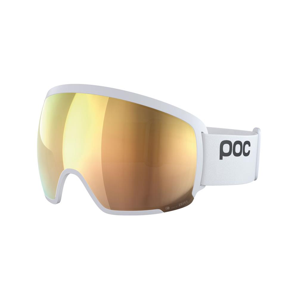 Poc Orb Replacement Lens - Clarity Carl Zeiss Optics -orb Goggle Compatible ORB / Spektris Gold 13% + White Strap