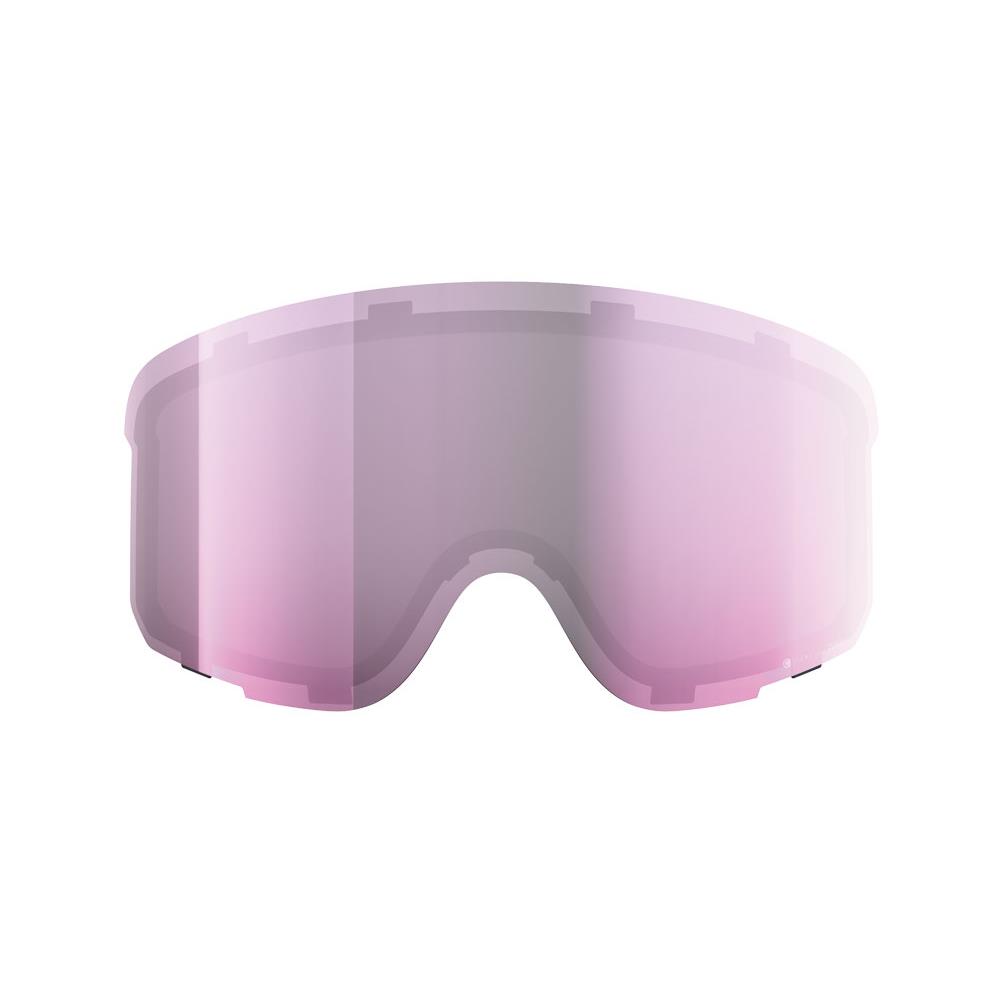 Poc Nexal Mid Replacement Lenses -new- Poc Clarity Lenses For Nexal Mid Goggles 57% Pink High Intense / Nexal MID