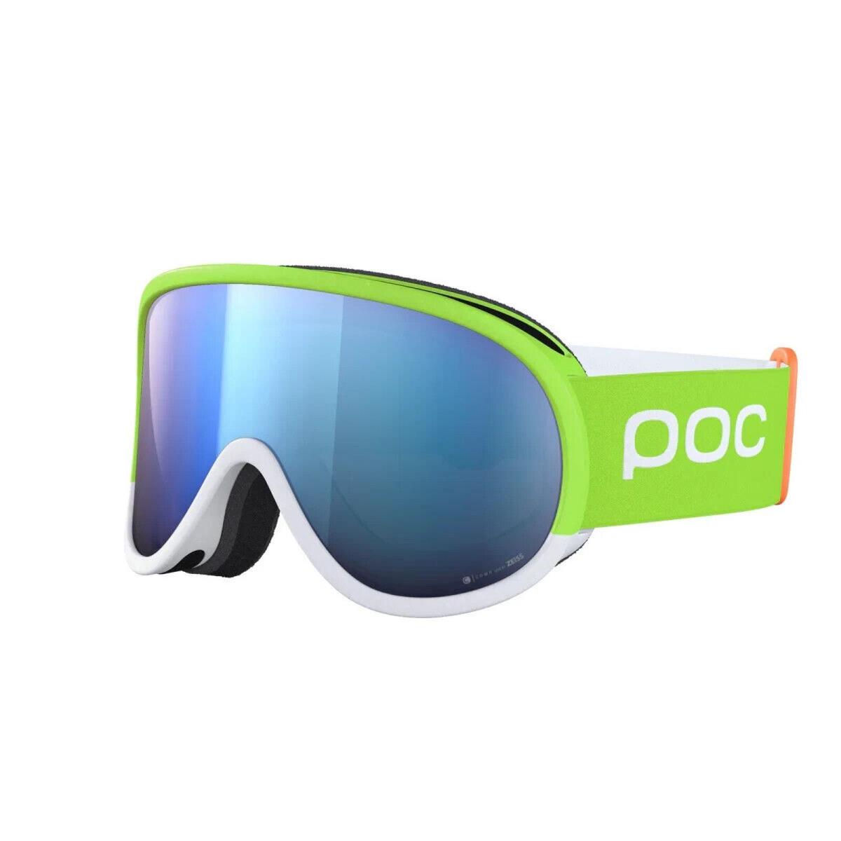 Poc Retina Clarity Comp Yellow Green Spektris Blue + Clarity No Mirror Lens