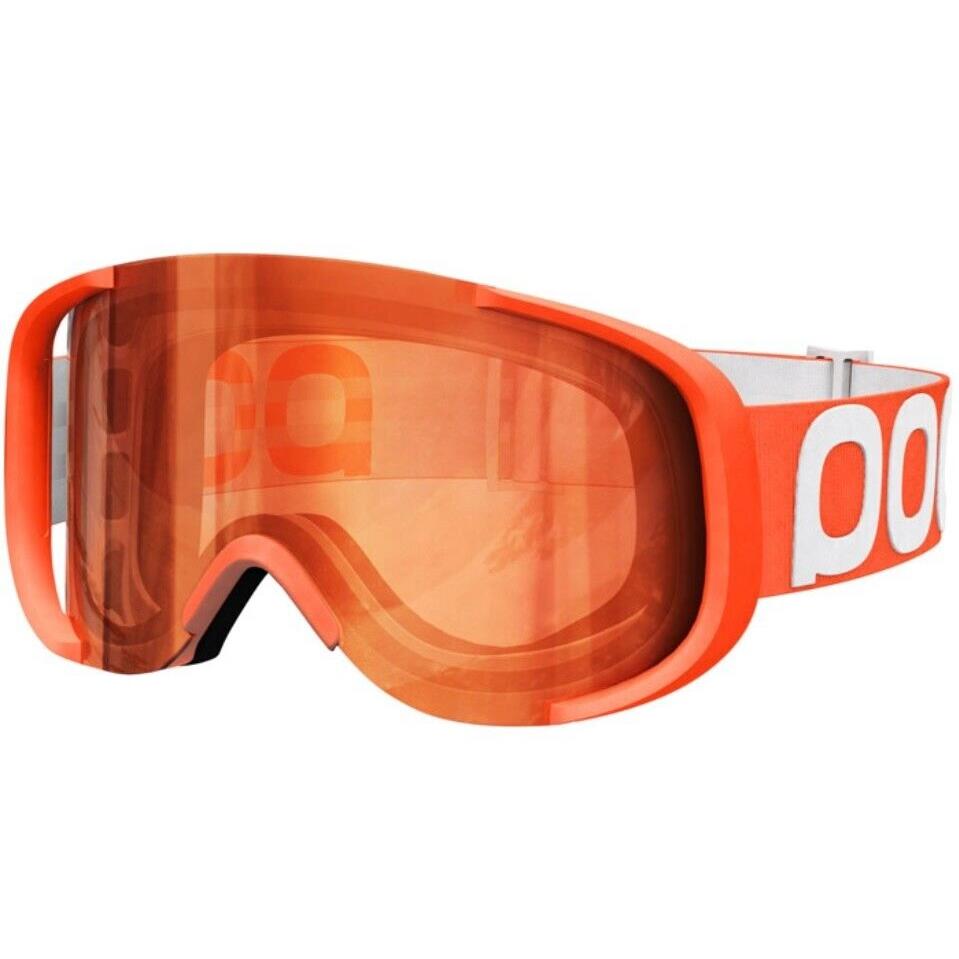 Poc Lid Lobes Goggle Lens Lid Zink Orange with Sonar Orange Mirror Lens One Size