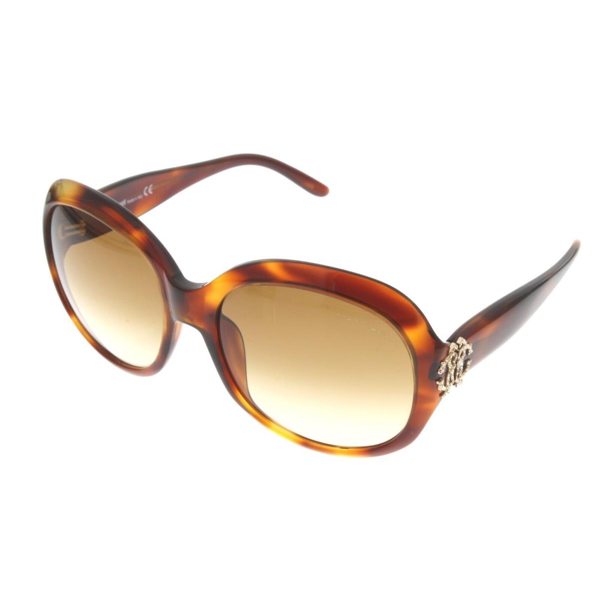 Roberto Cavalli Women s Sunglasses Tulipano RC529S 53F Blonde Havana Brown Gradi