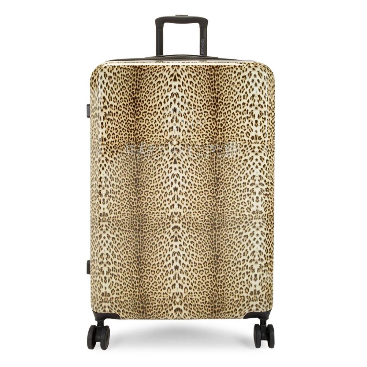 Roberto Cavalli Luggage Cheetah 24 Hardcase Leopard Designer Logo Suitcase