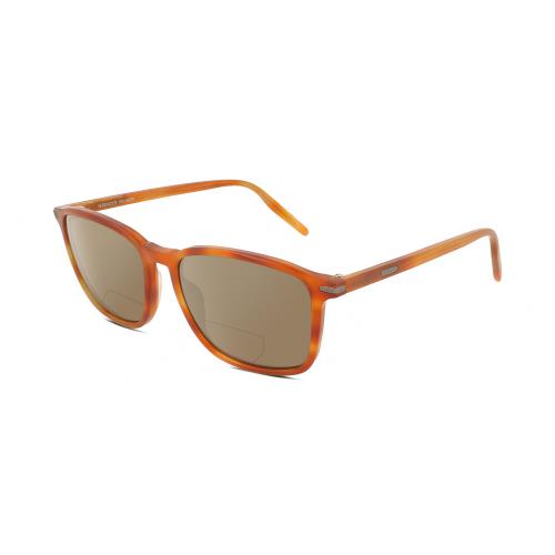 Serengeti Lenwood Unisex Polarized Bifocal Sunglasses Brown Crystal 57mm 41 Opt Brown