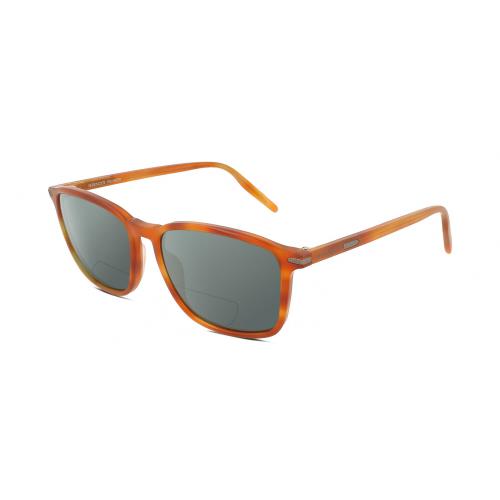 Serengeti Lenwood Unisex Polarized Bifocal Sunglasses Brown Crystal 57mm 41 Opt Grey