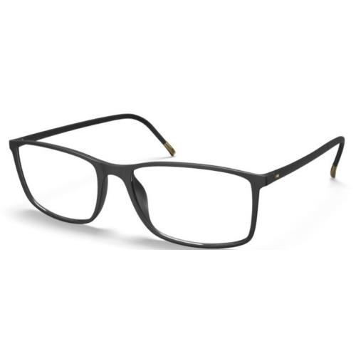 Silhouette Eyeglasses 2934 Spx Illusion 56/16/145 Matte Black 2934/75-9030-56MM