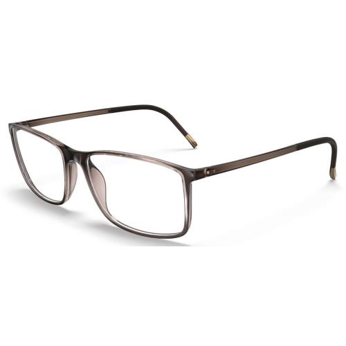 Silhouette Eyeglasses 2934 Spx Illusion 54/16/140 Choco Brown 2934/75-6430-54MM - Frame: Multicolor