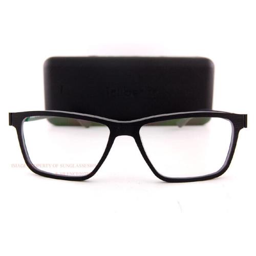 ic Berlin Eyeglass Frames Data Black-rough Black 52mm