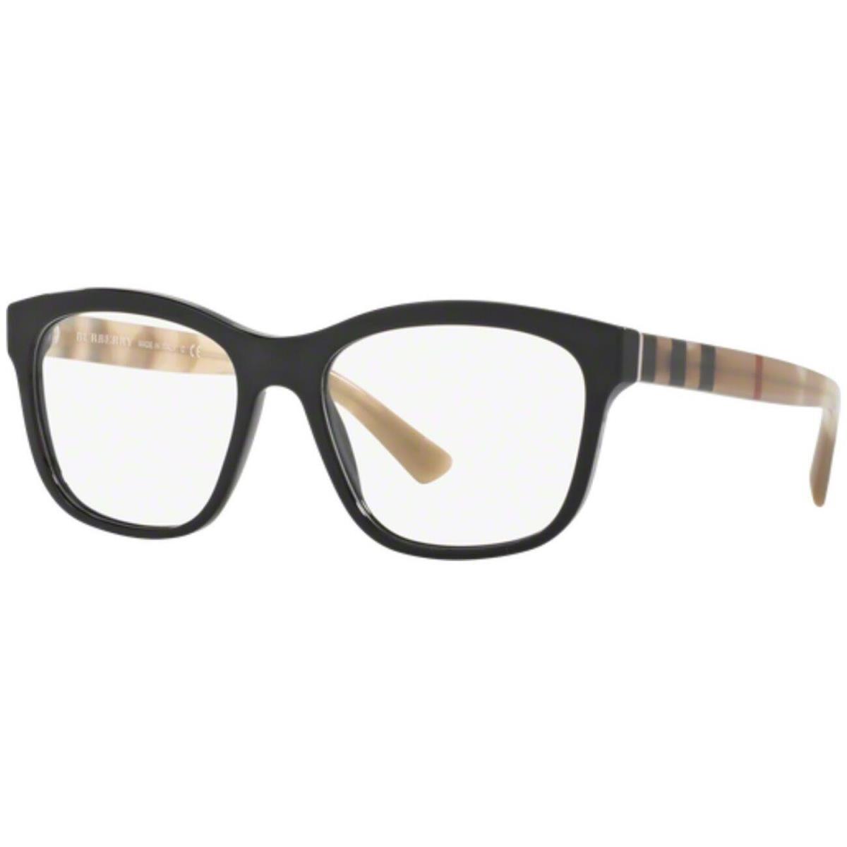 Burberry Eyeglasses BE2227 3600 52mm Black / Demo Lens