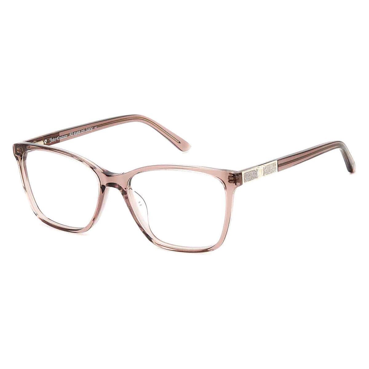 Juicy Couture Juc Eyeglasses Women Crystal Mauve 53mm - Frame: Crystal Mauve, Lens: Demo