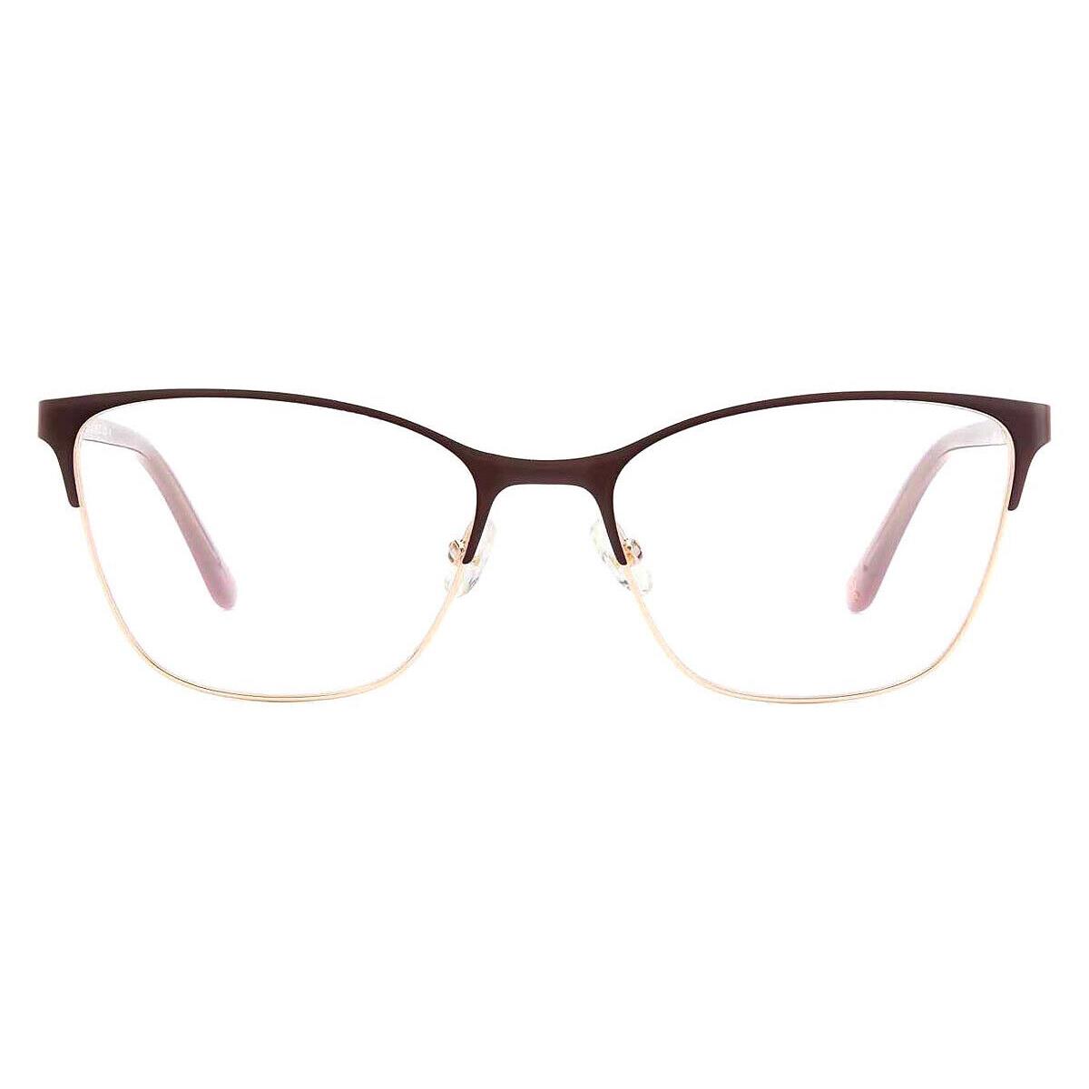 Juicy Couture Juc Eyeglasses Women Matte Plum 52mm - Frame: Matte Plum, Lens: Demo