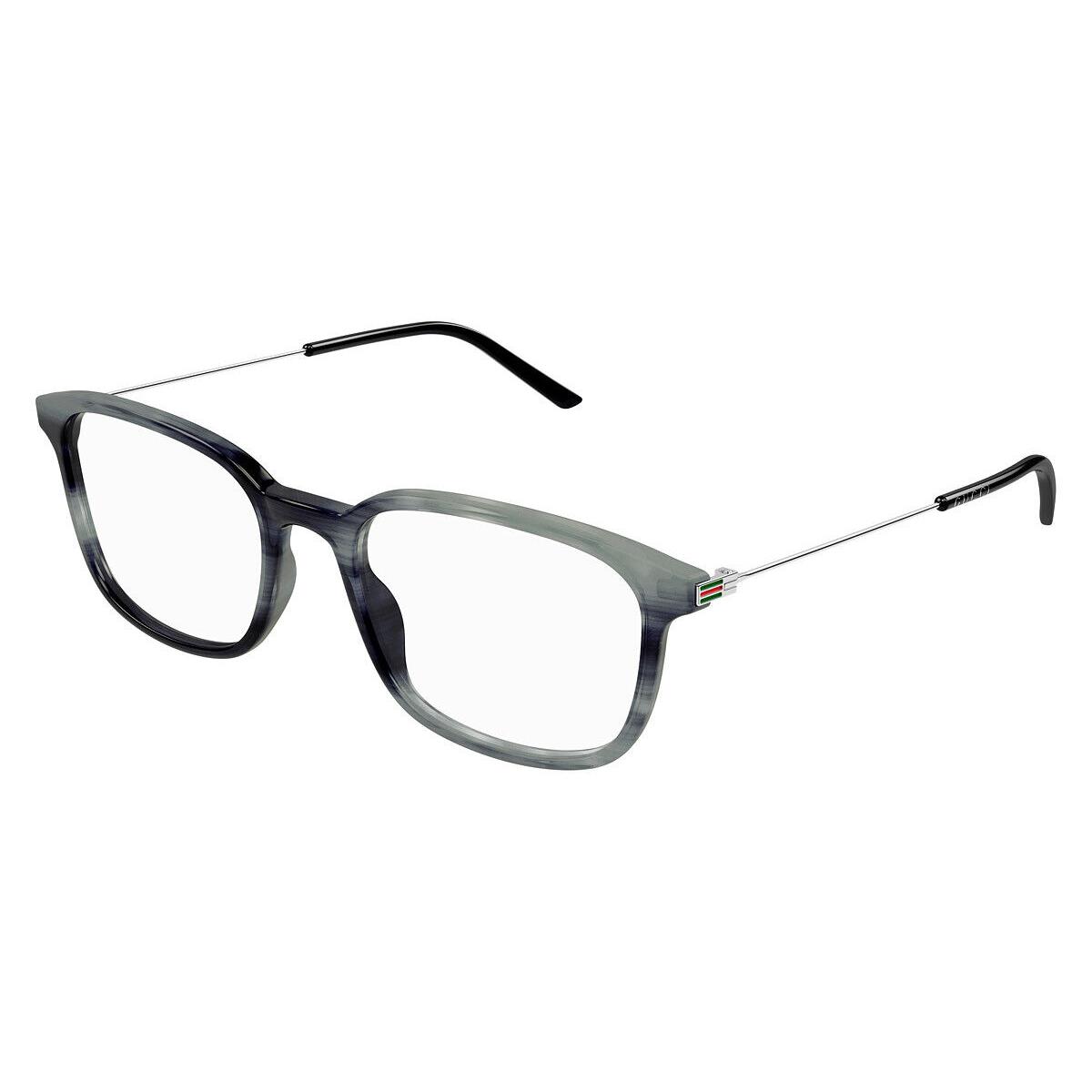 Gucci GG1577O Eyeglasses Men Gray/silver 54mm