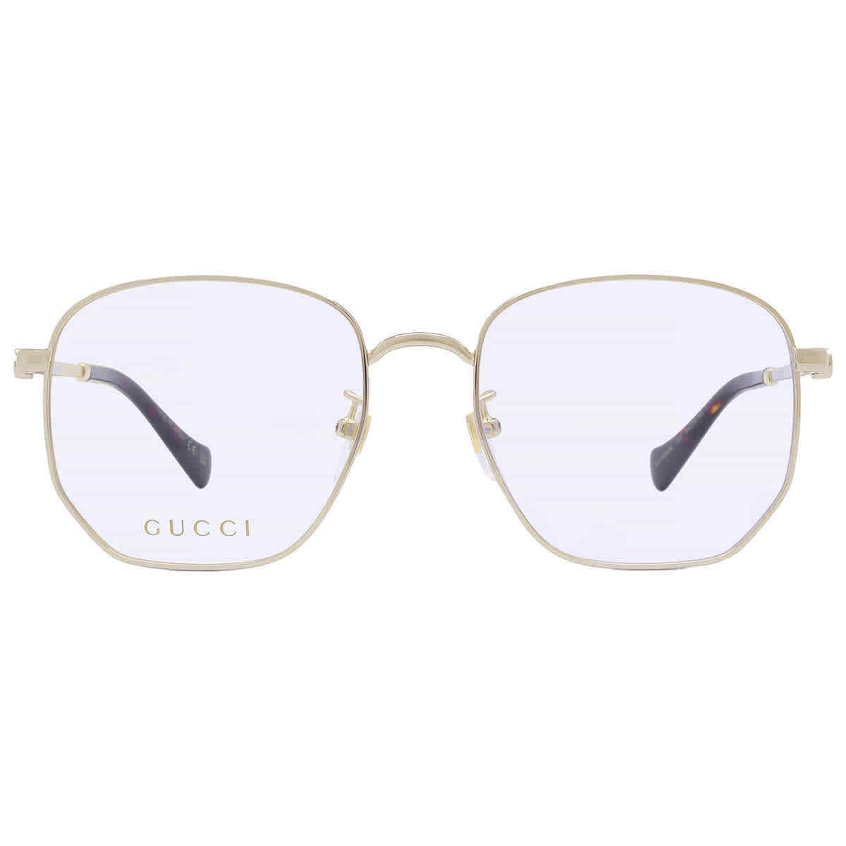 Gucci Demo Square Ladies Eyeglasses GG1420OK 001 54 GG1420OK 001 54