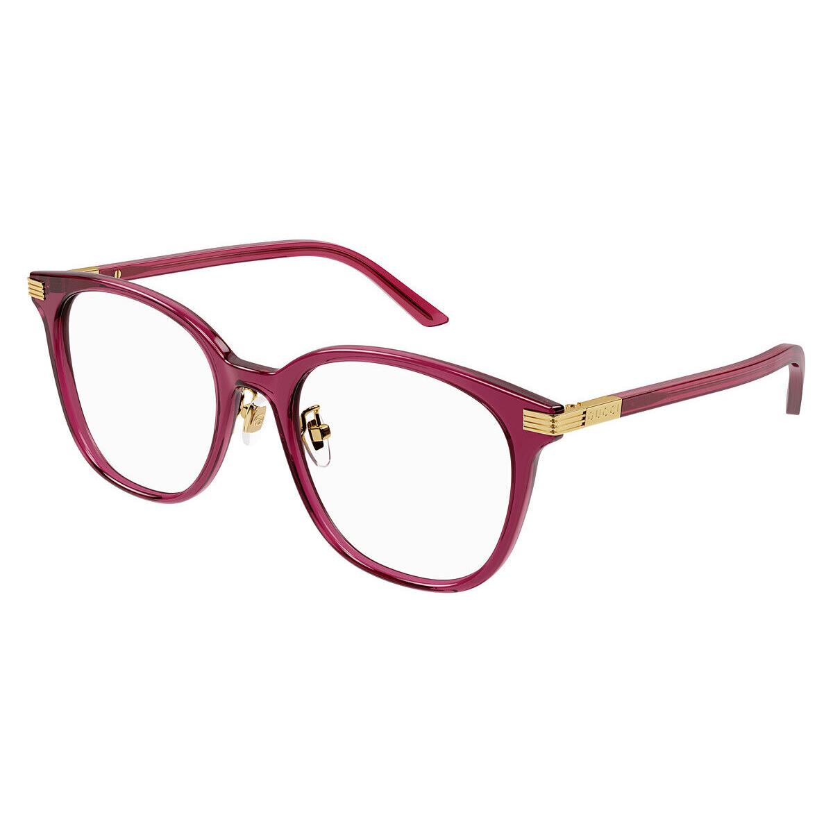 Gucci GG1453OK Eyeglasses Women Burgundy 53mm