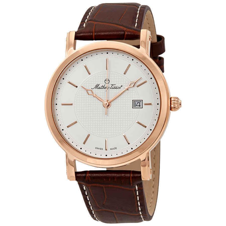 Mathey-tissot City White Dial Men`s Watch HB611251PI