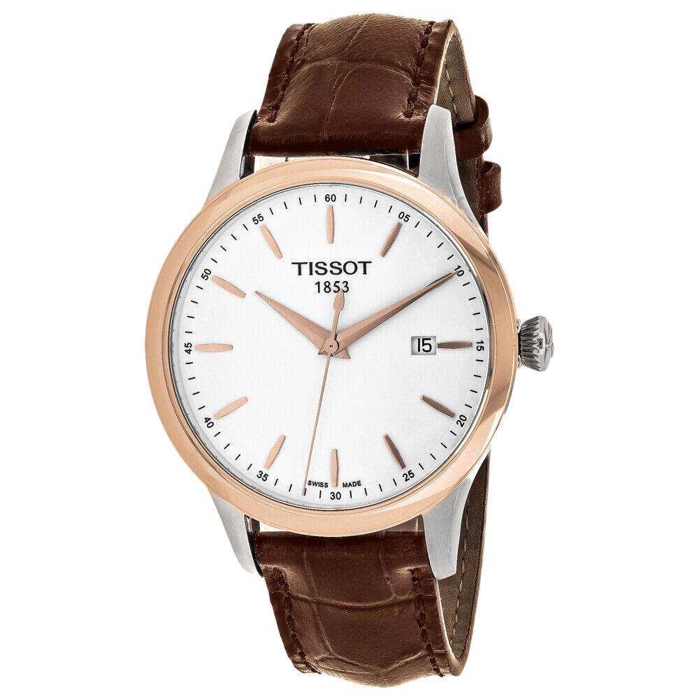 Tissot Men`s Classic White Dial Watch - T9124104601100