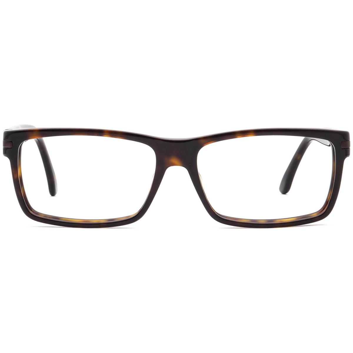 Gucci Eyeglasses GG 1053 WR9 Bio Based Dark Havana Rectangular Italy 55 15 140