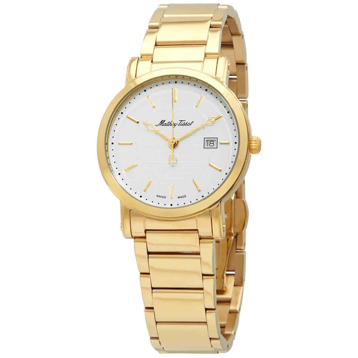 Mathey-tissot City Metal Quartz White Dial Ladies Watch H611251MPI