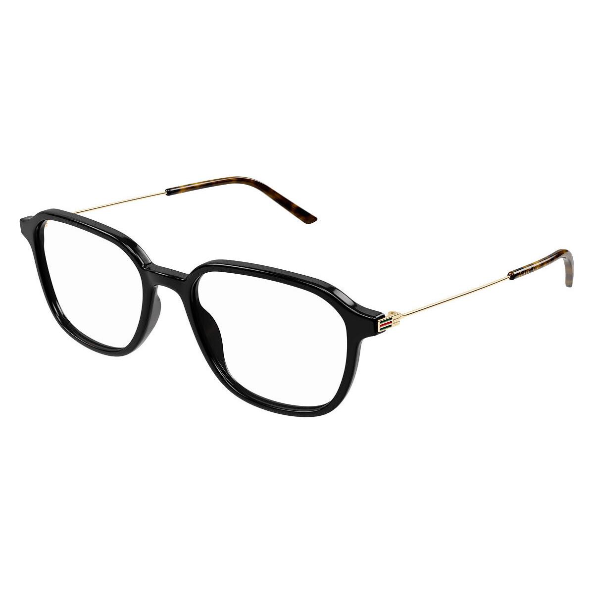 Gucci GG1576O Eyeglasses Men Black/gold 52mm