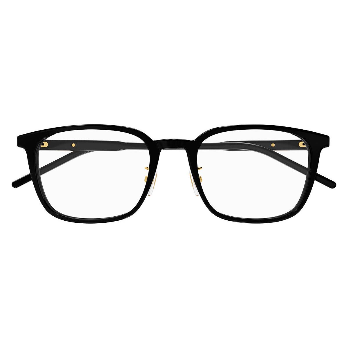 Gucci GG1465OA Eyeglasses Men Black 53mm