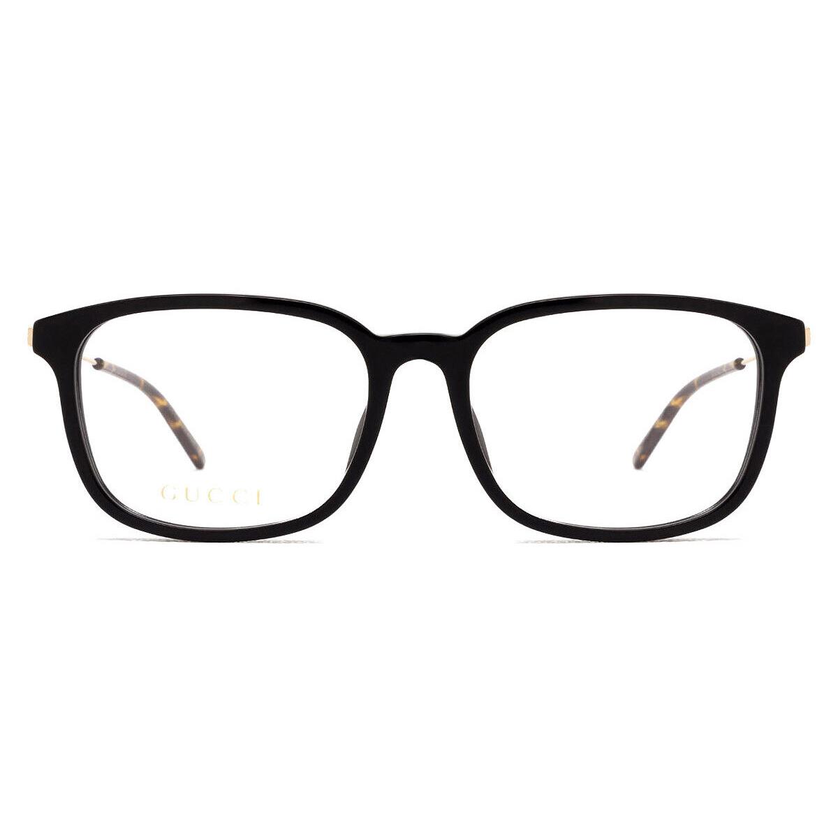 Gucci GG1577O Eyeglasses Men Black/gold 54mm