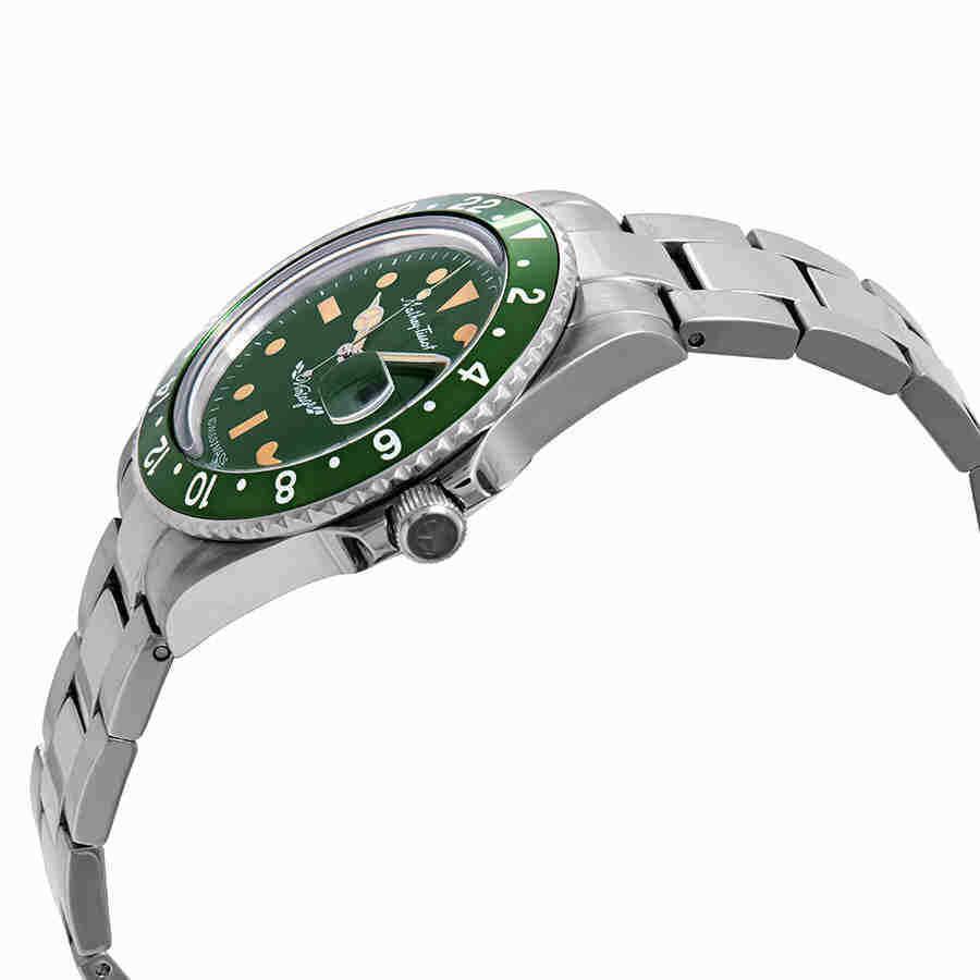 Mathey-tissot Mathey Vintage Automatic Green Dial Men`s Watch H900ATV - Dial: Green, Band: Silver-tone, Bezel: Silver-tone