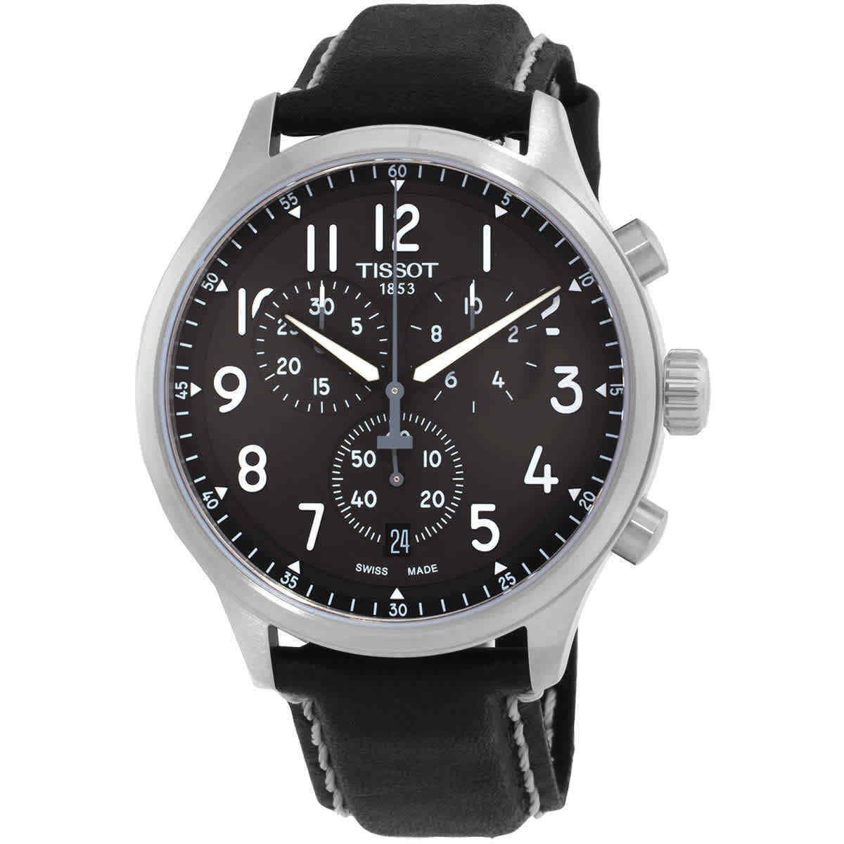 Tissot Chrono XL Quartz Anthracite Dial Men`s Watch T116.617.16.062.00