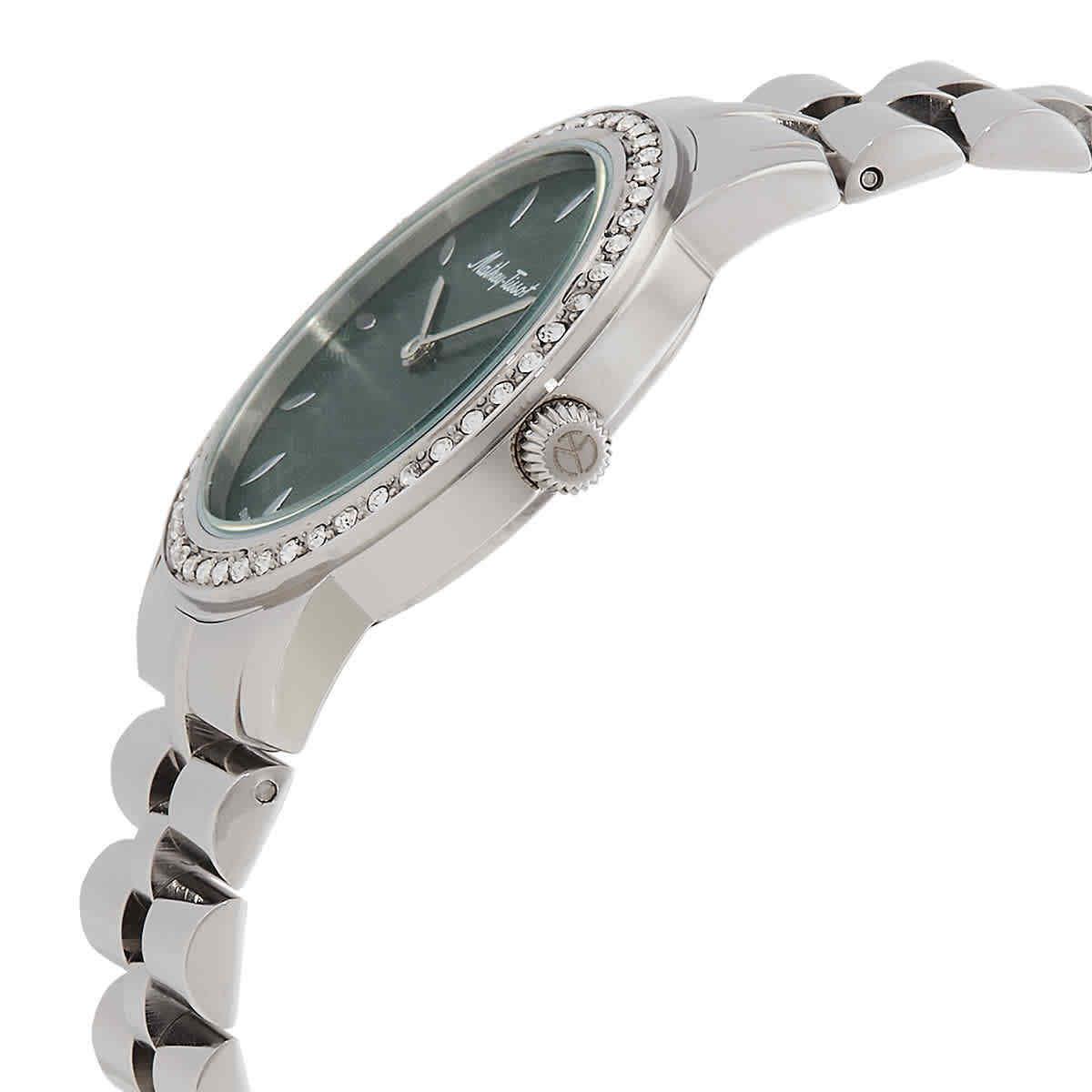 Mathey-tissot Artemis Quartz Green Dial Ladies Watch D10860AQV